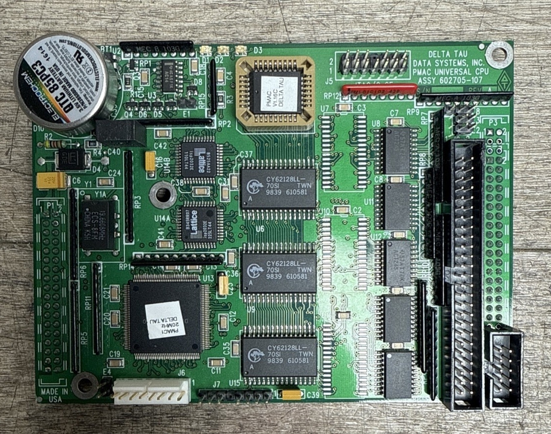 Delta tau PMAC CPU board 602705-107 motion controller PMAC V1.16c CNC AUTOMATION 