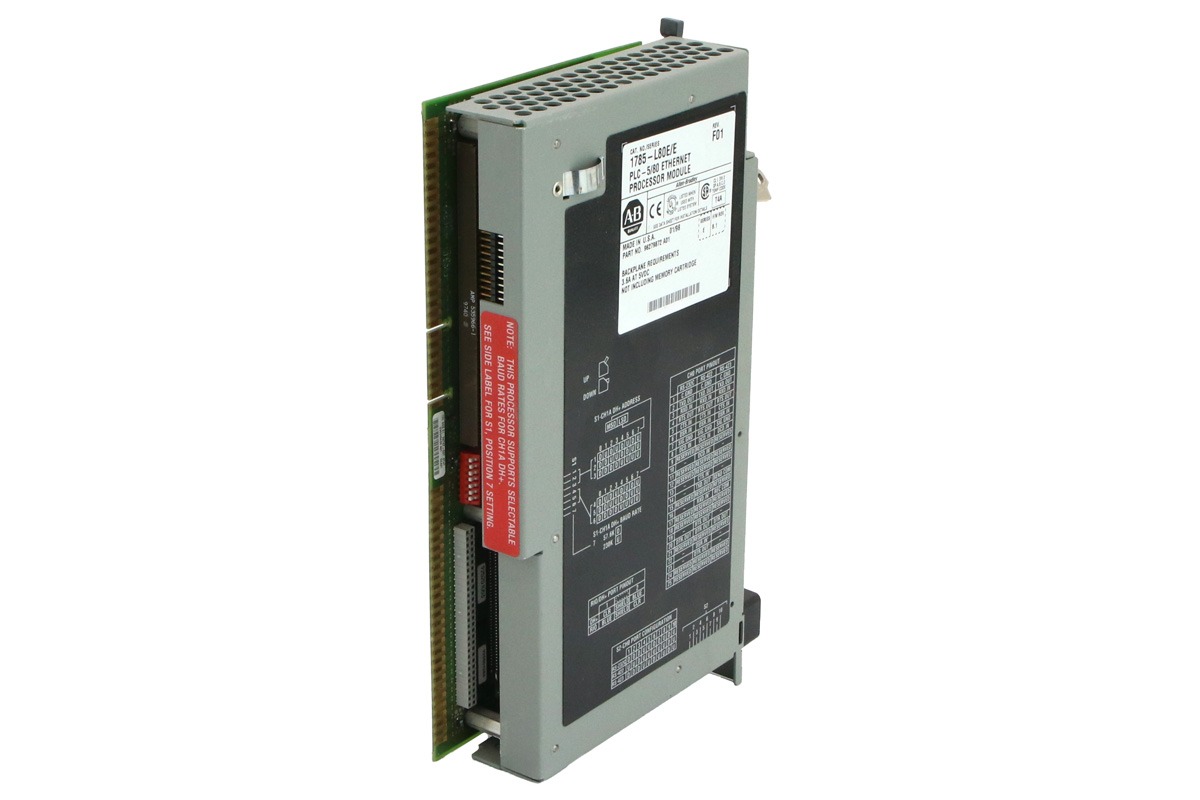 Allen-Bradley 1785-L80E PLC-5/80E Ethernet Processor, 100K Memory, Industrial PLC Controller