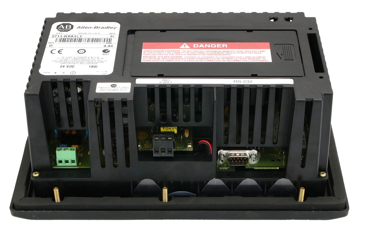 Allen-Bradley 2711PC-T10C4D8 PanelView Plus Compact HMI, 10 Inch Touchscreen, Ethernet