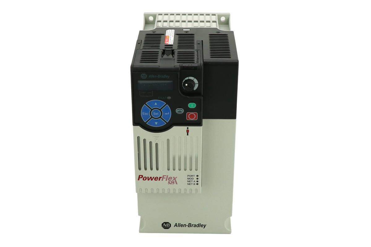Allen-Bradley 25B-D017N104 PowerFlex 525 AC Drive, 10 HP Variable Frequency Drive