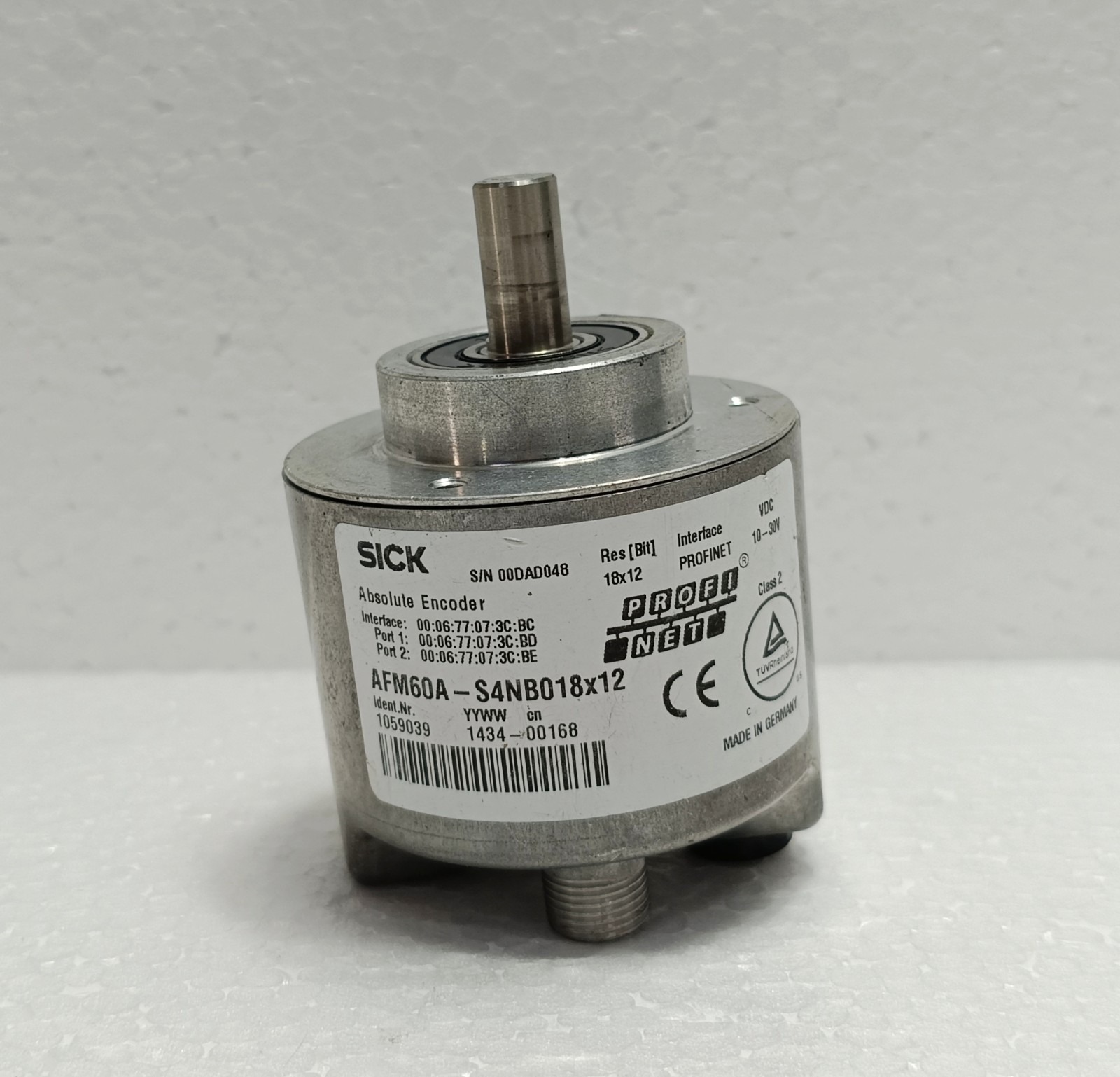 SICK AFM60A-S42B018x12 Encoder | 1059039 PROFINET | Used In Stock