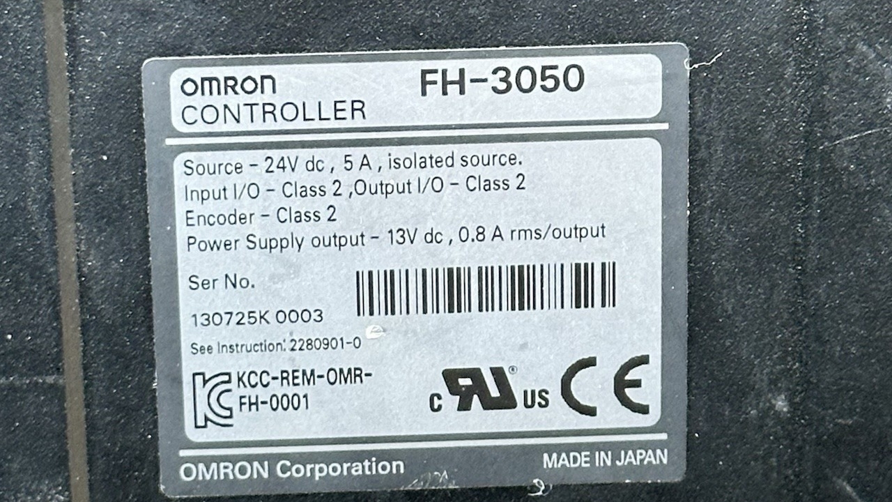 Omron FH-3050 Vision Camera Controller