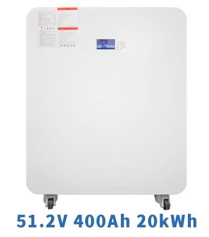 Home Energy Storage 20kWh 51.2V 400Ah Lithium Battery | Solar Energy Storage System for Home & Commercial Backup Power