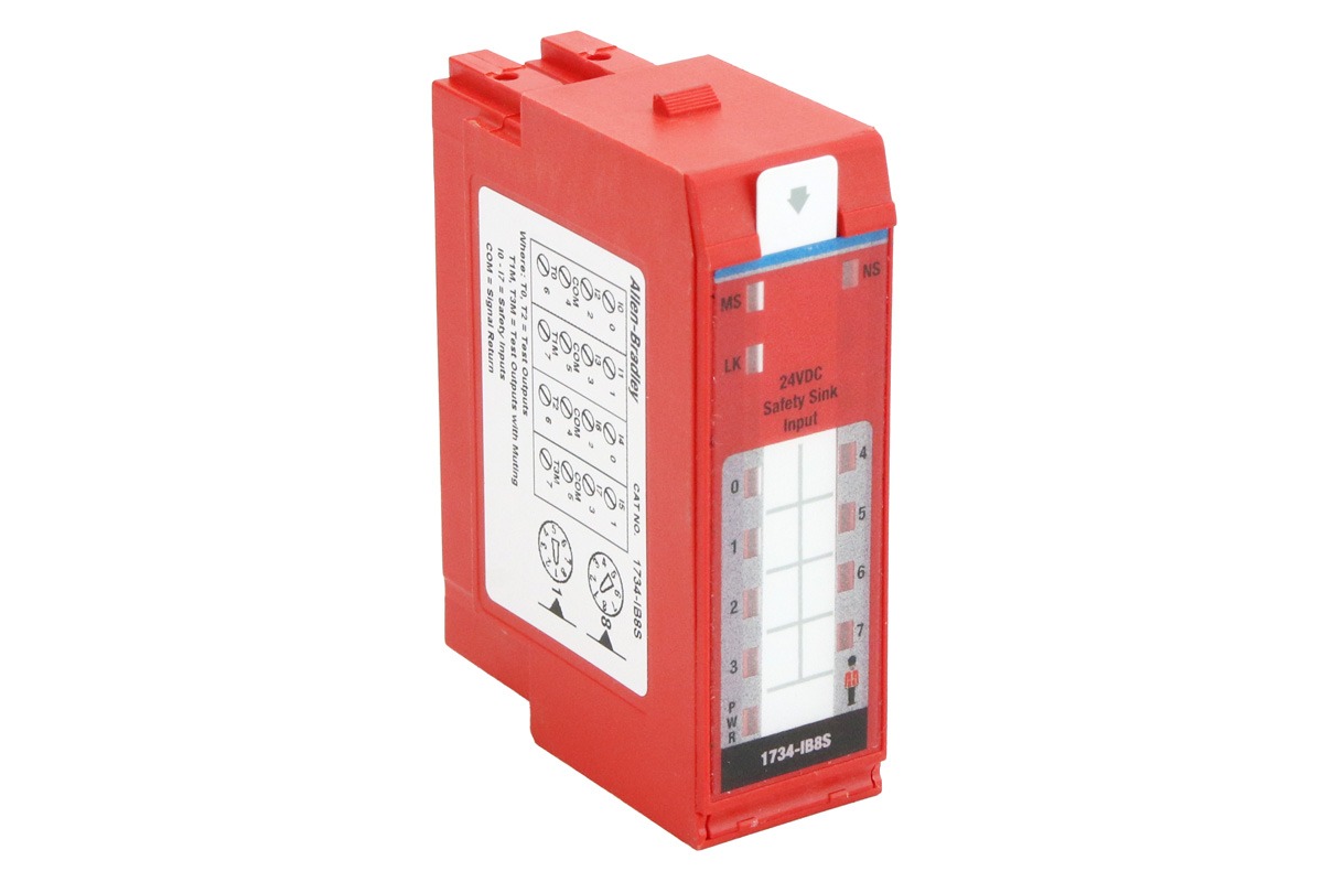 Allen-Bradley 1734-IB8S POINT I/O Safety Digital Input Module, 8-Channel 24V DC