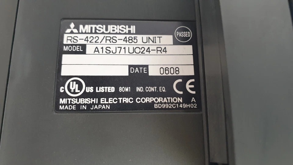 Mitsubishi MELSEC A Series PLC System with A1S61PN Power Supply Unit