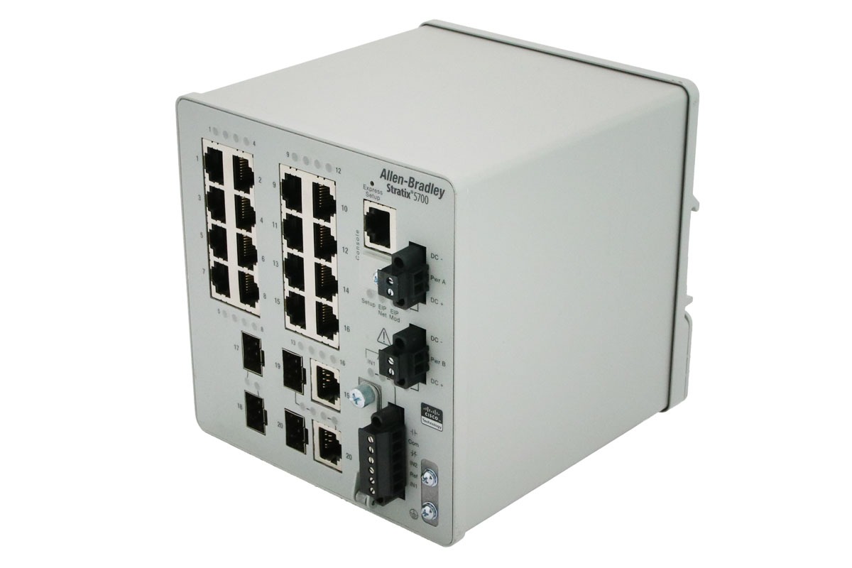 Allen-Bradley 1783-BMS20CL Stratix 5700 Managed Ethernet Switch, 20-Port Industrial Switch