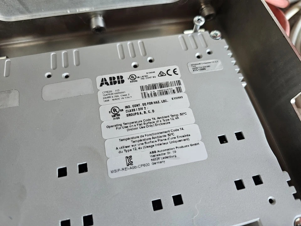 ABB IRB Robot Arm 120 3/0.6 + IRC5 Compact + Controller + LCD Screen + ML350G