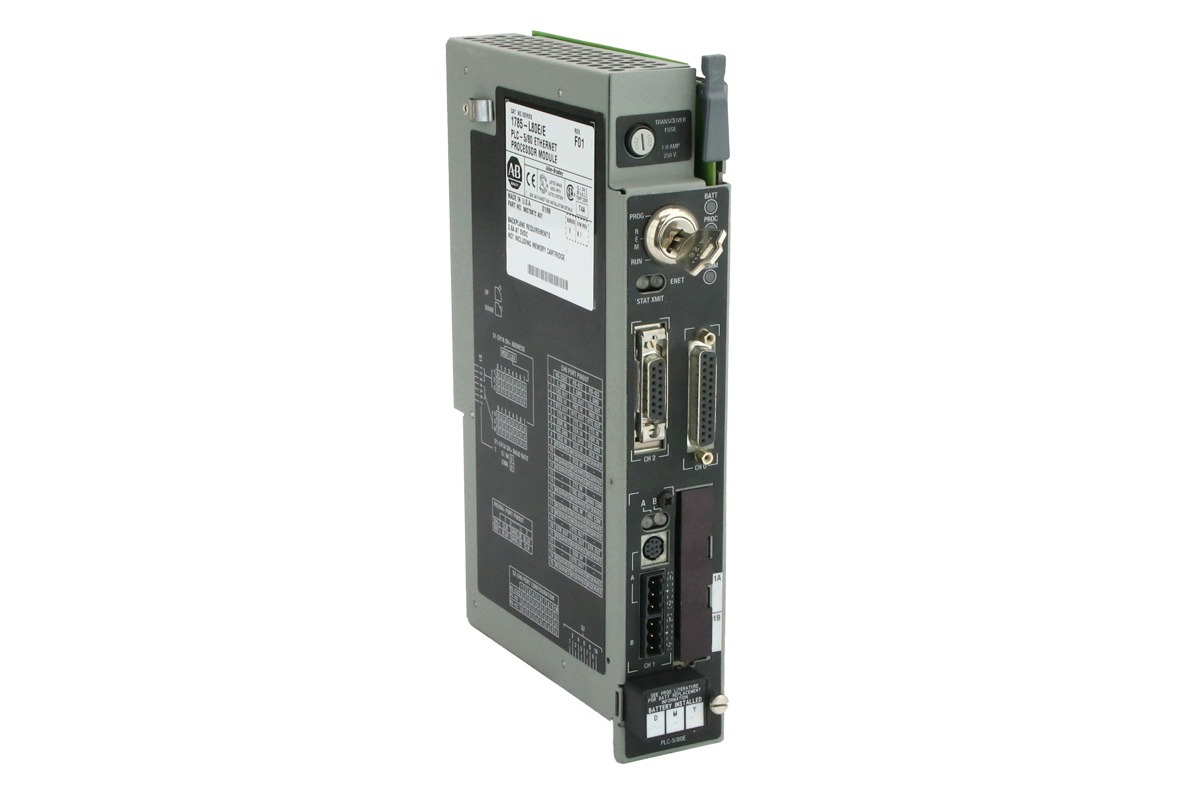 Allen-Bradley 1785-L80E PLC-5/80E Ethernet Processor, 100K Memory, Industrial PLC Controller