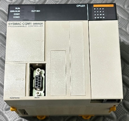 Omron CQM1-CPU21-E PLC Processor Unit 24VDC RS232 Sysmac Controller