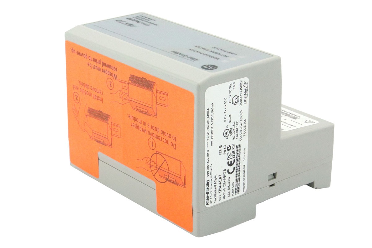 Allen-Bradley 1794-AENT FLEX I/O Ethernet Adapter Module, EtherNet/IP Communication