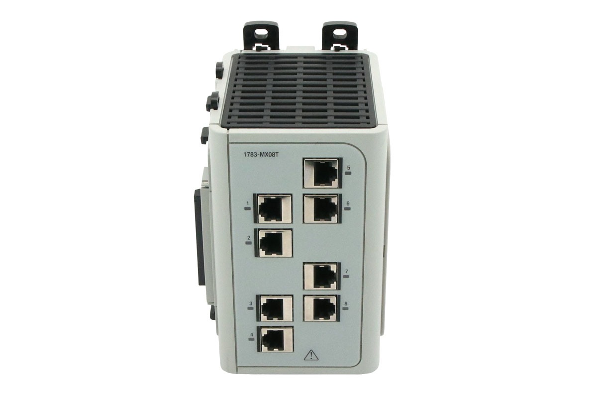 Allen-Bradley 1783-MX08T Stratix Industrial Ethernet Switch, 8-Port Network Switch