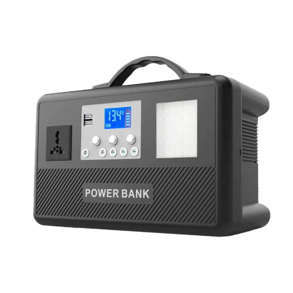157Wh Portable Power Station 12.8V 12Ah | Lithium Battery Backup Power Supply with LCD Display