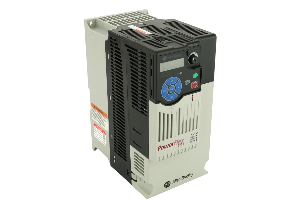 Allen-Bradley 25B-D017N104 PowerFlex 525 AC Drive, 10 HP Variable Frequency Drive