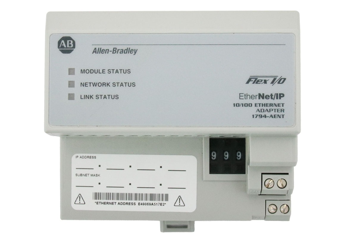 Allen-Bradley 1794-AENT FLEX I/O Ethernet Adapter Module, EtherNet/IP Communication