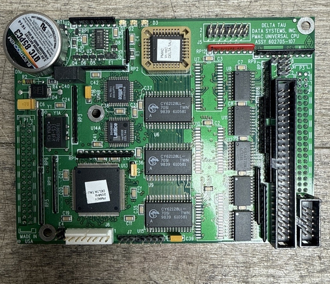 Delta tau PMAC CPU board 602705-107 motion controller PMAC V1.16c CNC AUTOMATION 