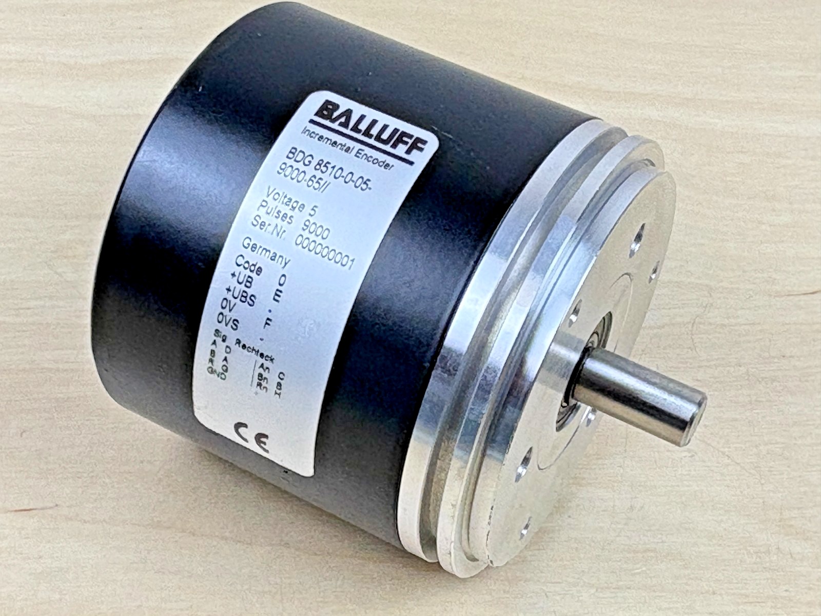 Balluff BDG 8510-0-05-9000-65 Incremental Encoder