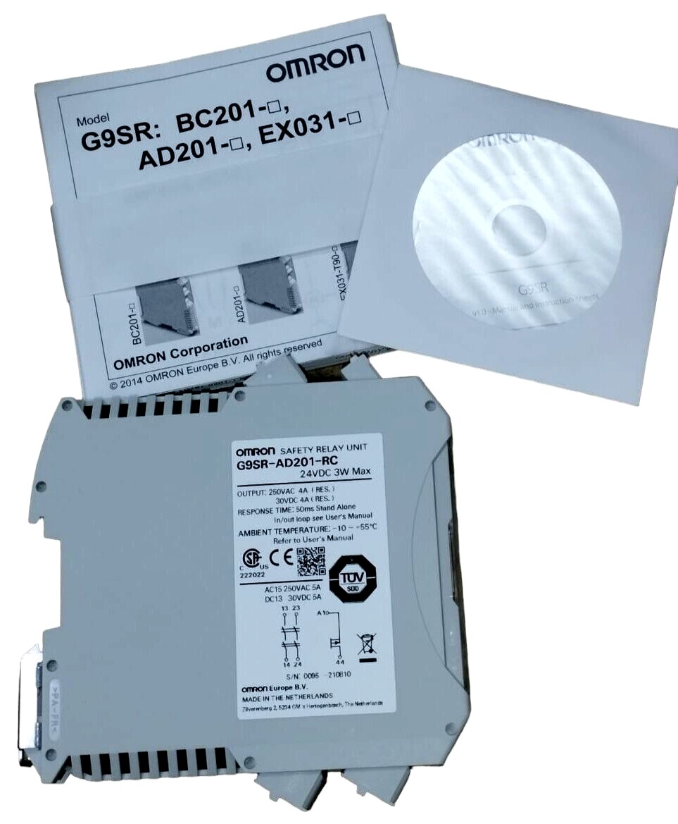 OMRON Safety Relay Unit G9SR-AD201-RC