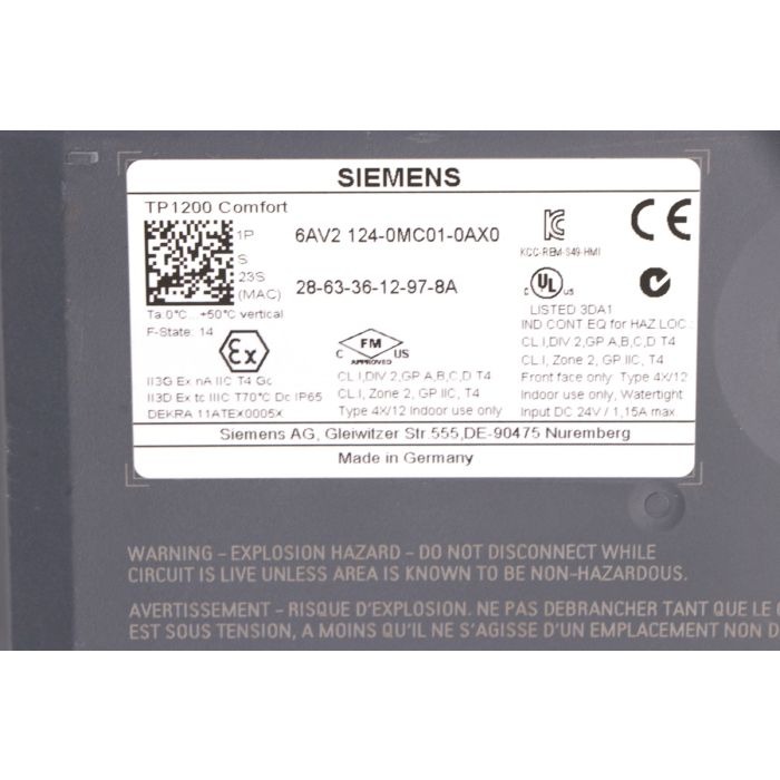 Siemens 6AV2124-0MC01-0AX0