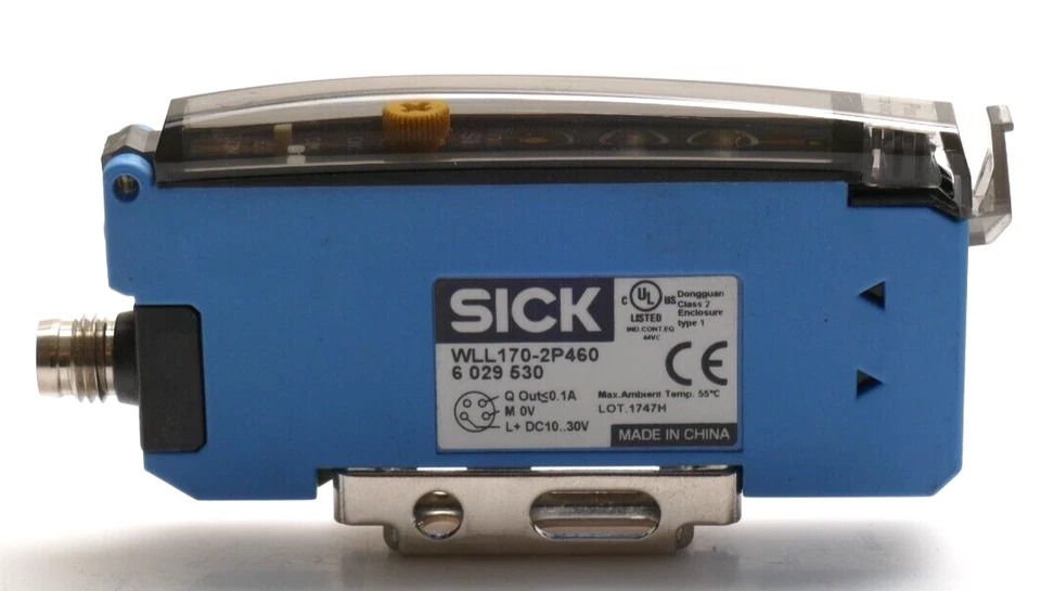 SICK WLL170-2P460 Fiber Optic Sensor | 6029530 Lichtleiter Sensor | In Stock & Tested