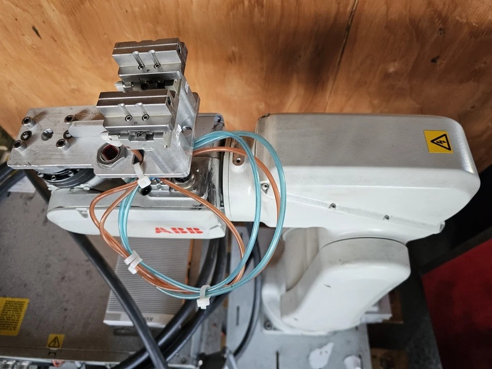 ABB IRB Robot Arm 120 3/0.6 + IRC5 Compact + Controller + LCD Screen + ML350G