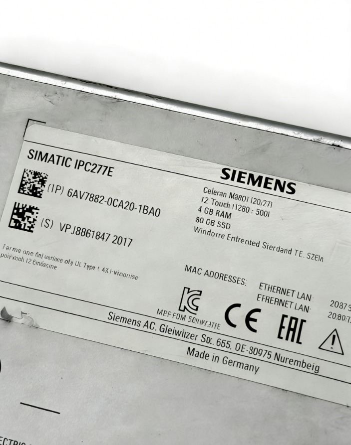 Siemens 6AV7882-0CA20-1BA0 SIMATIC HMI Accessory Module