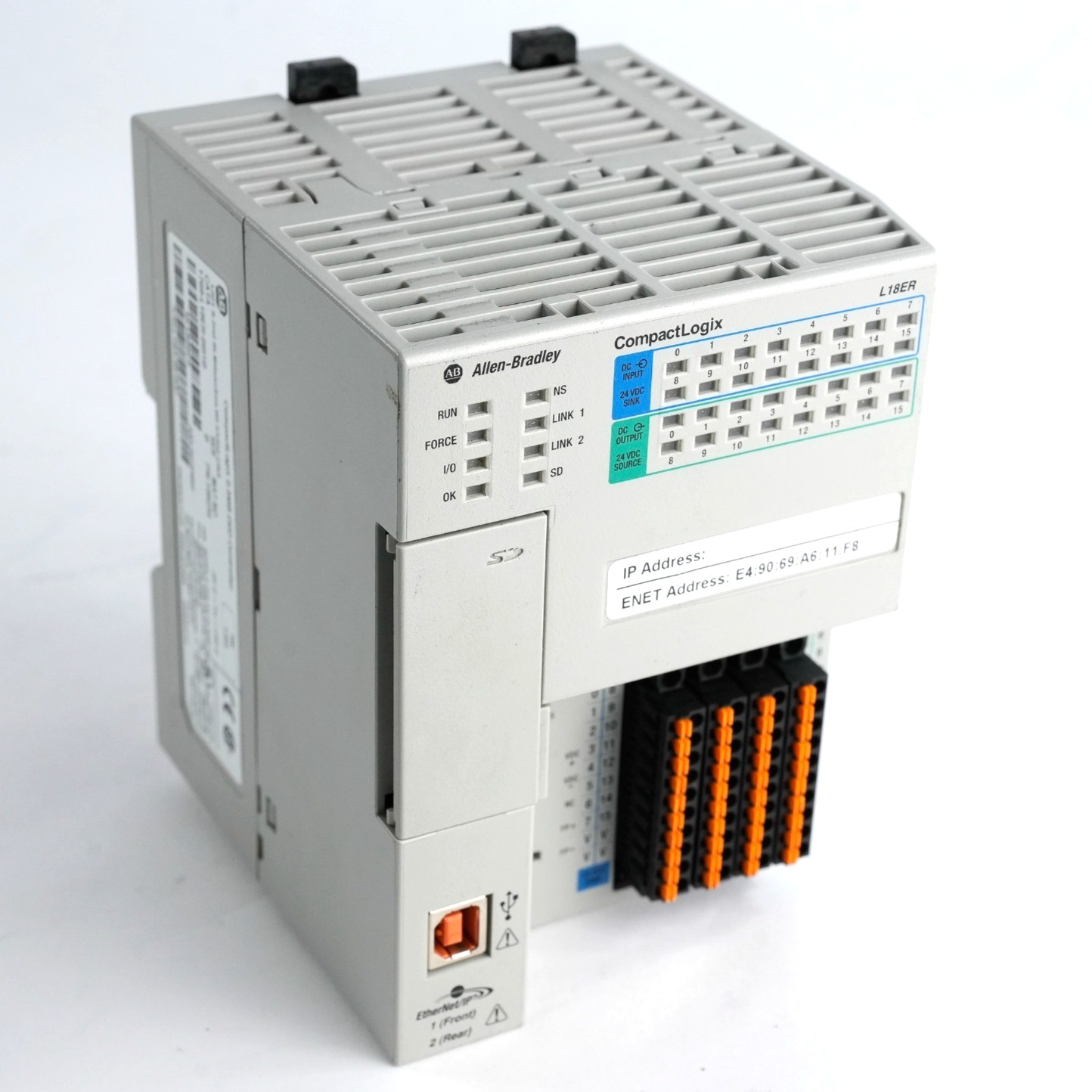 Allen Bradley 1769-L18ER-BB1B /B CompactLogix 5370 L1 Controller