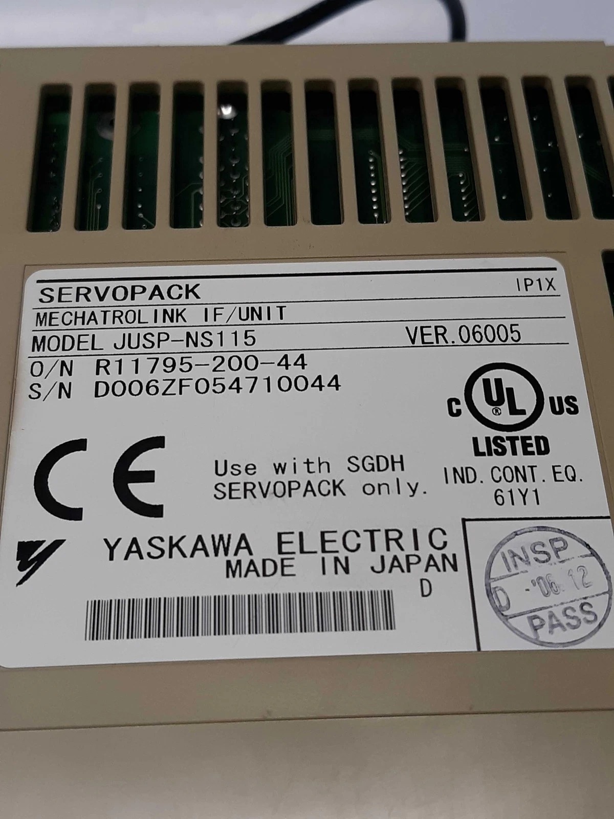 Omron R88D-WT04H AC Servo Drive 0.4kW