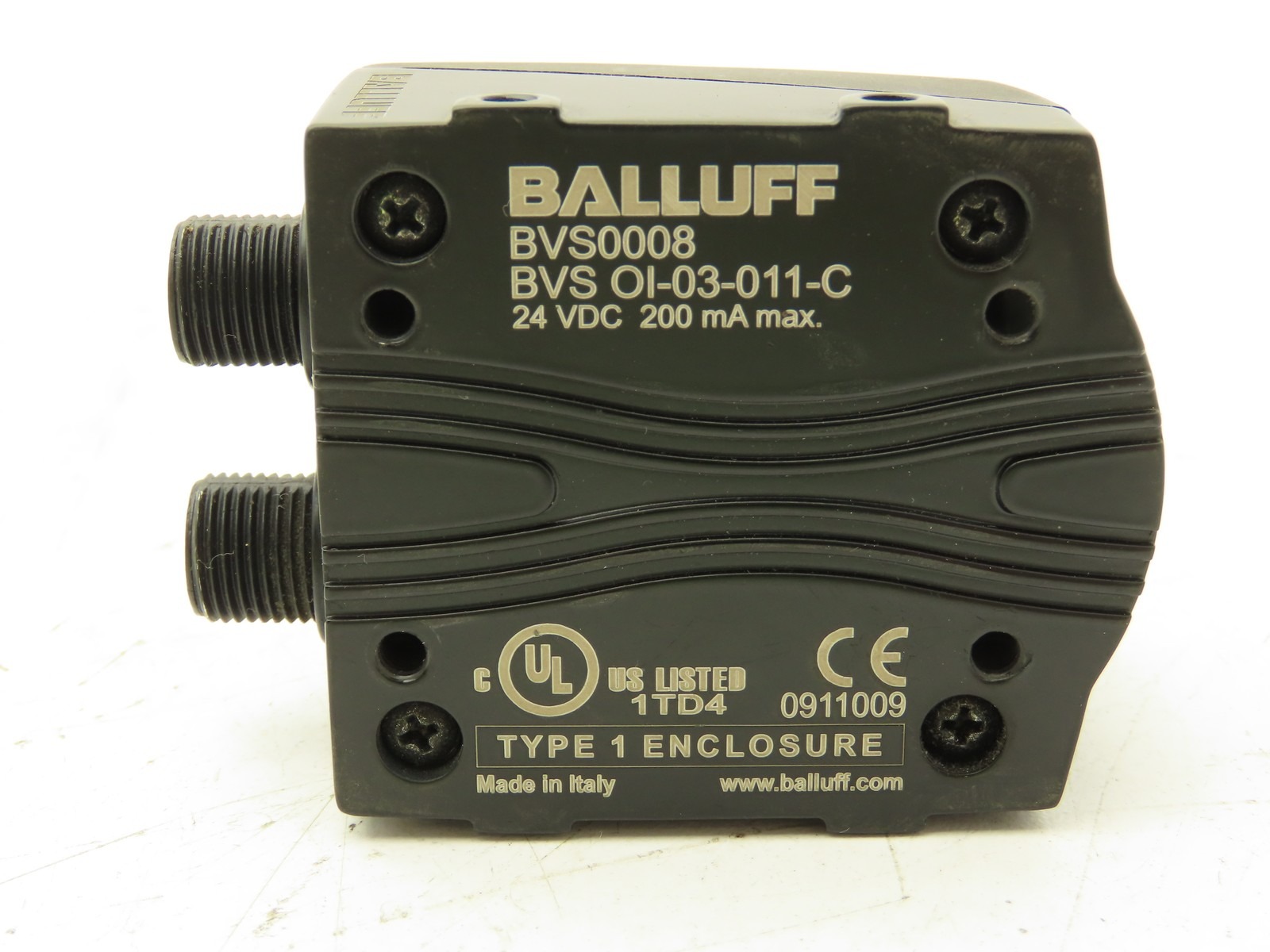 Balluff BVS OI-03-011-C Machine Optical Vision Sensor 8mm Lens 50-1000mm Range