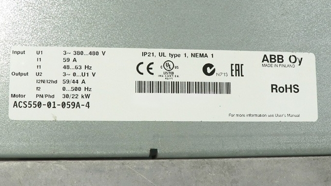 ABB ACS550-01-059A-4