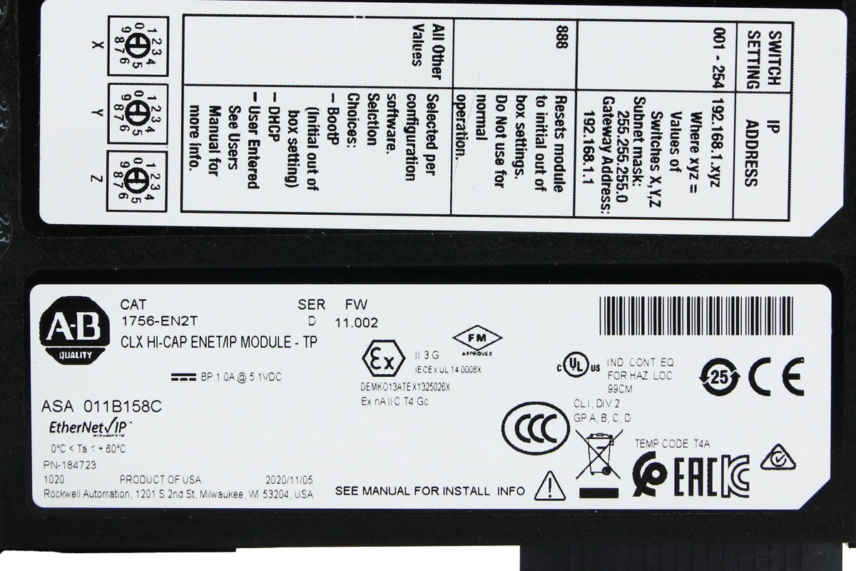 ALLEN-BRADLEY 1756-EN2T