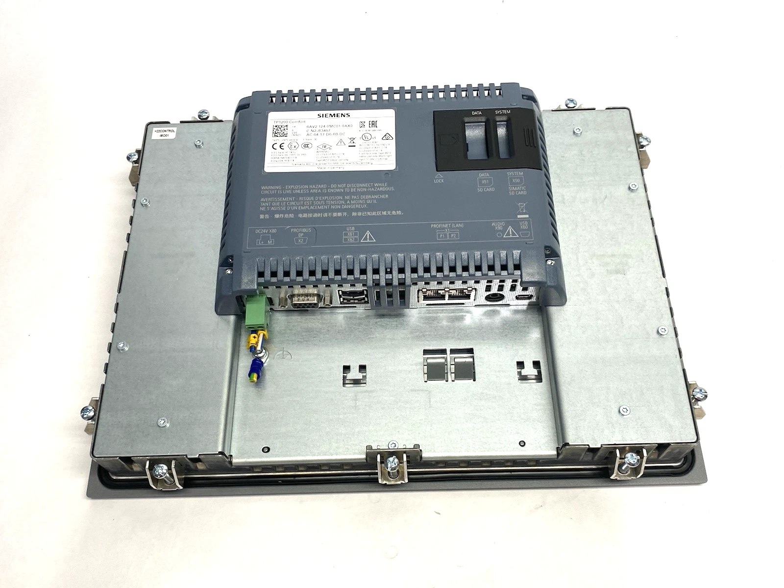 Siemens TP1200 Comfort 6AV2124-0MC01-0AX0 12 Inch Industrial HMI Touch Panel