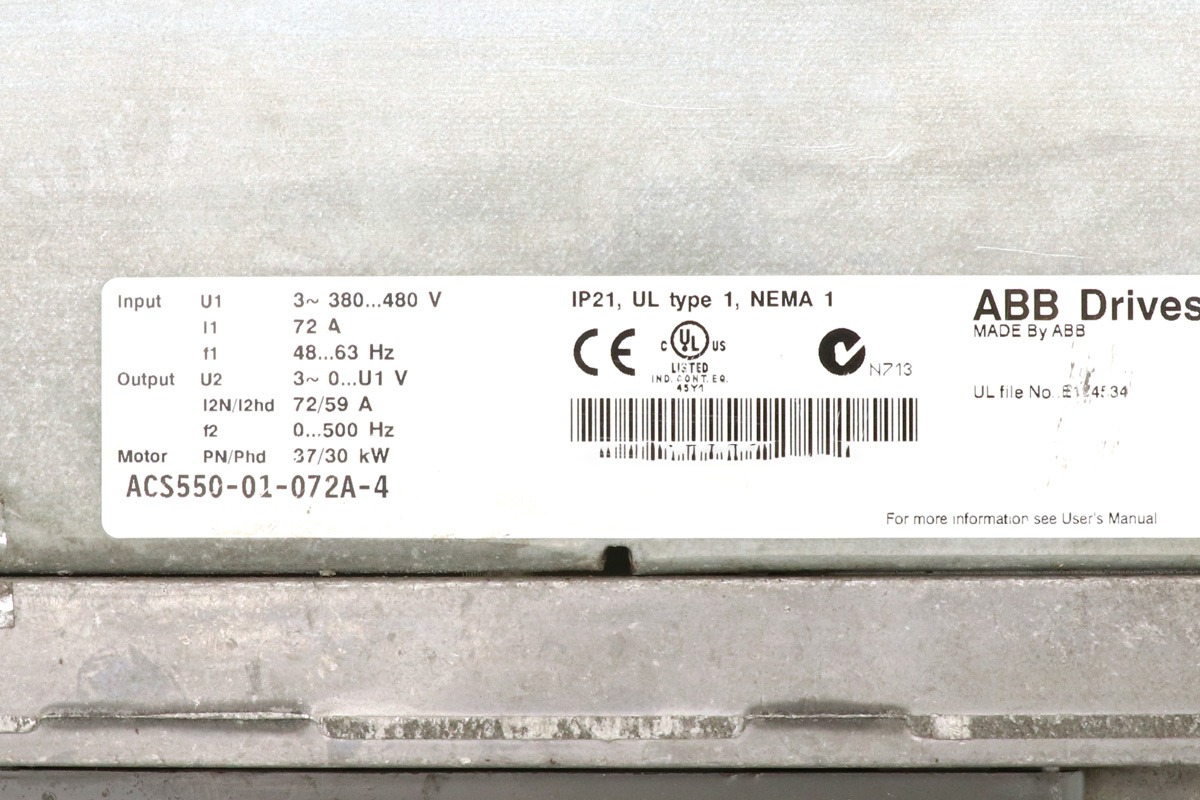 ABB ACS550-01-072A-4