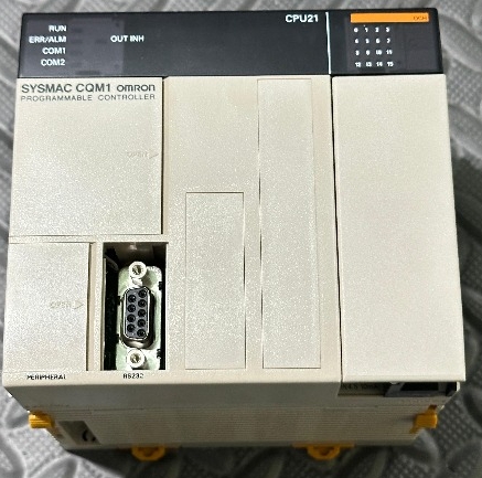 Omron CQM1-CPU21-E PLC Processor Unit 24VDC RS232 Sysmac Controller