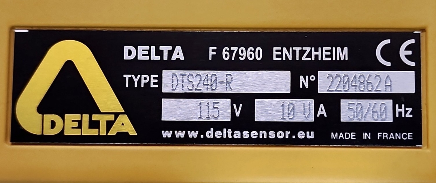 Delta DTS240-R Infrared Scanning Sensor 115V 50/60Hz Heavy Duty Industrial 
