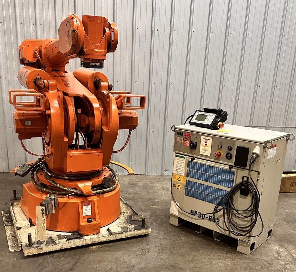 ABB IRB6400 - 2.4m Robot 150Kg Payload, S4C M97A Control System Teach Pendant