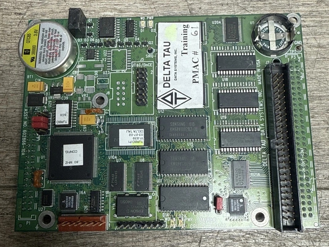 Delta Tau Turbo PMAC CPU Board 602866-10A 80MHz Motion Controller CNC Automation