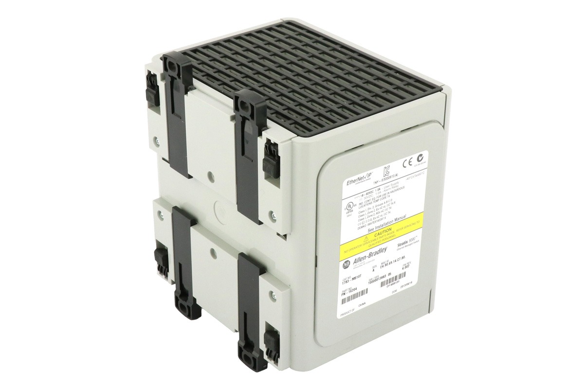 Allen-Bradley 1783-MS10T Stratix 8000 Managed Ethernet Switch, 10-Port Industrial Switch