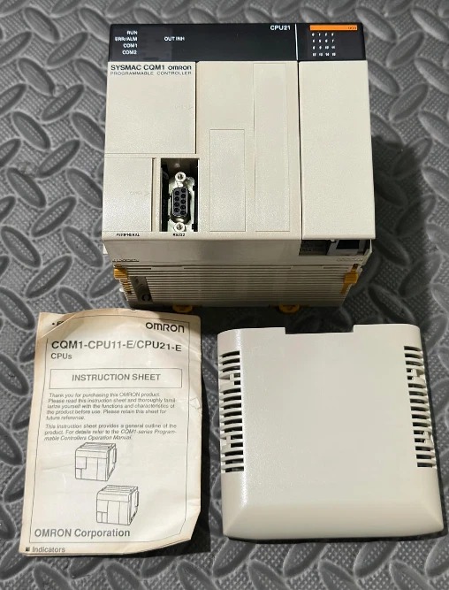 Omron CQM1-CPU21-E PLC Processor Unit 24VDC RS232 Sysmac Controller