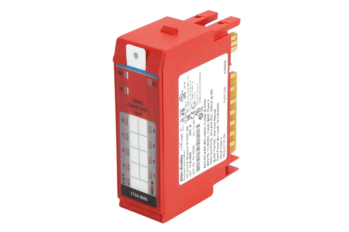 Allen-Bradley 1734-IB8S POINT I/O Safety Digital Input Module, 8-Channel 24V DC