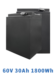 EV Battery System 60V 30Ah 1800Wh Lithium Battery | LiFePO4 Battery for Electric Scooter & Low-Speed Vehicles