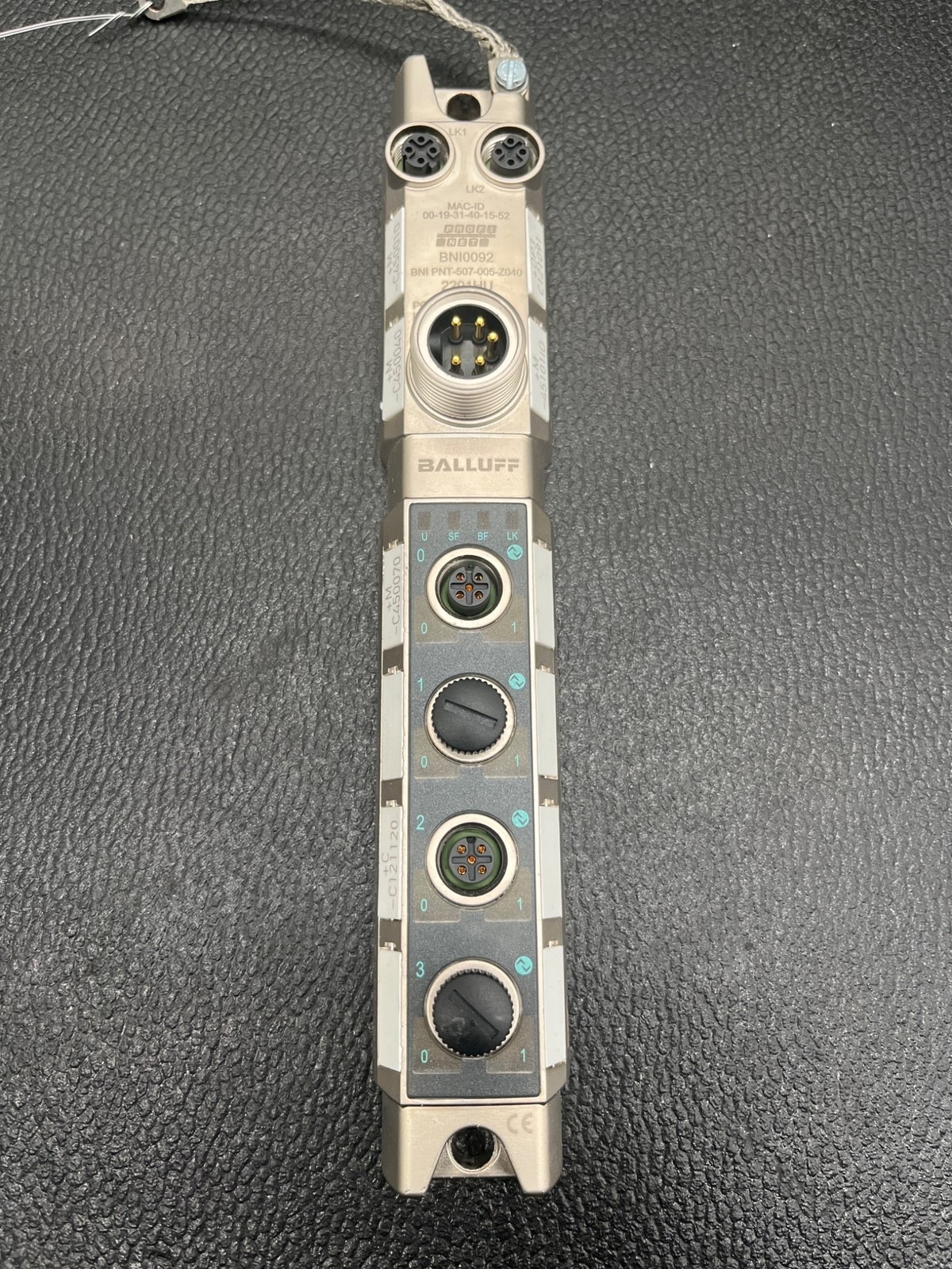 BALLUFF BNI PNT‑507‑005‑Z040 I/O‑Link Master BNI0092 