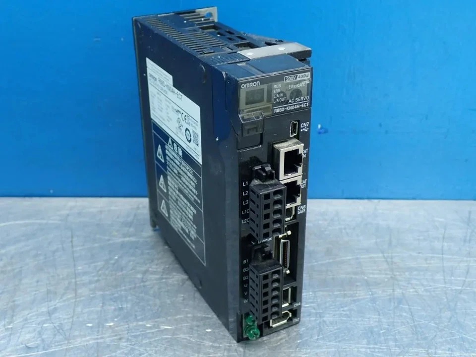 OMRON R88D-KN04H-ECT G5-SERIES MOTION CONTROL FUNCTION SERVO DRIVE UNIT 122