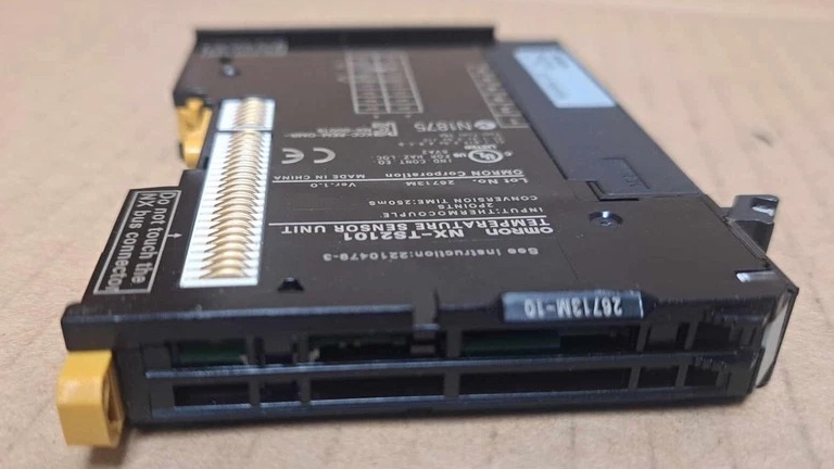 Omron Temperature Sensor Unit Part No. NX-TS2101