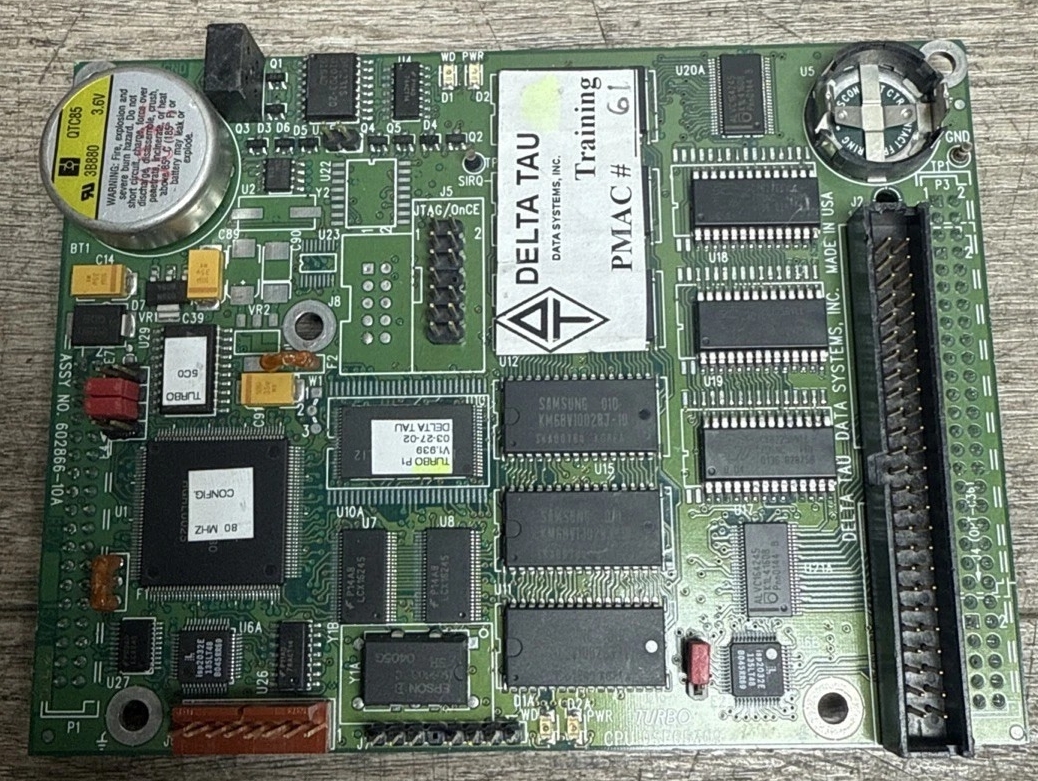 Delta Tau Turbo PMAC CPU Board 602866-10A 80MHz Motion Controller CNC Automation