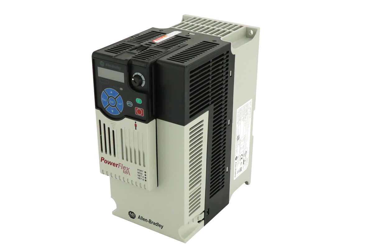Allen-Bradley 25B-D017N104 PowerFlex 525 AC Drive, 10 HP Variable Frequency Drive