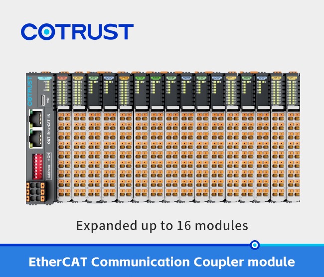 Simple Series PROFINET Communication Coupler Module: CTSI-PNT-00C1 – High-Speed Industrial Ethernet Data Exchange Solution